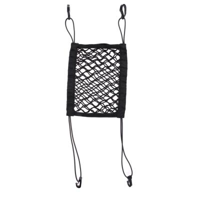 China Universal Auto Backseat Storage Rack Mesh Net Car Seat Net Organizer for sale