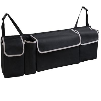 China Universal Multi Pockets Car Back Seat Organizer Felt Car Storage Bag For Car for sale