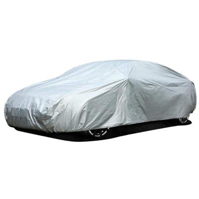 China Car Accessories Car Body Cover 190T Waterproof Taffeta Outdoor Car Parking Cover for sale