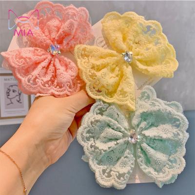 China 2021 New Hair Decoration Children's Hair Accessories Large Hair Decoration 2021 New Children's Hair Snap Hair Clip Diamond Girls Hair Bow Hairpin Baby Hairpin Headwea for sale