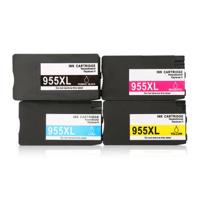 China COMPATIBLE printer black inkjet fast dry to replace compatible 955XL 959XL OfficeJet pro 7720 7730 7740 8210 8216 8710 8720 8725 ink cartridge for sale