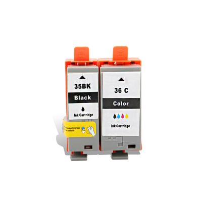 China PGI-35 COMPATIBLE PGI35 PGI35BK CLI-36 CLI36 compatible for Canon use in PIXMA IP100B IP100 iP110 ink cartridge printer for sale