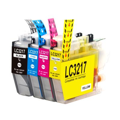 China Compatible Premium LC3217 Ink Cartridge COMPATIBLE for Brother DCP-J100 DCP-J105 MFC-J200 Printer Wholesale 3217 for sale