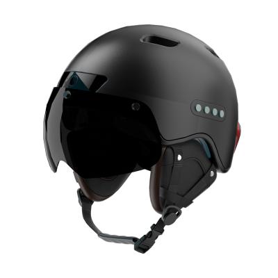 China Road Cycling Smart LED Helmet With Bike Safety Helmet Scooter Bike Bicycle Or Motorcycle Light Electric Accessories for sale