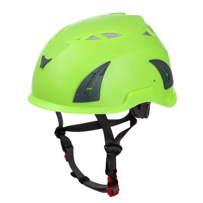 China Construction Climbing Helmet With LED Light Safety Helmets Arborist Training Helmet for sale