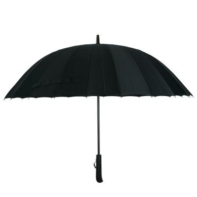 China All In 1 3 Inch Custom Wood Handle Auto Open Straight Umbrella for sale