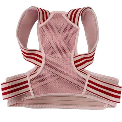 China Easy to Put on Back Brace Adjustable Breathable High Quality Shoulder Corrector Back Posture Corrector for sale