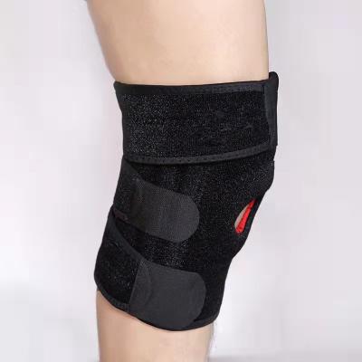 China Adjustable Shock Absorption Knee Support Patella Knee Protector Neoprene Knee Brace Wrap for sale