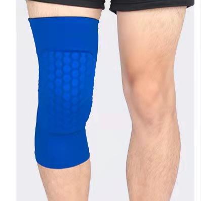 China Breathable Spandex Knee Pad Weightlift Knee Pads EVA Compression Compression Comfortable Elasticity Custom Elastic Breathable Knee Sleeve for sale