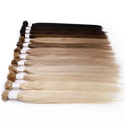 China Wholesale Double Drawn Barely Soft Thick Soft Remy Indian U Tip Hair Extensions Barely Shedding for sale