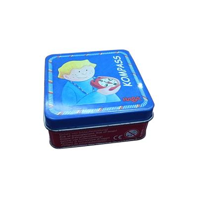 China High quality custom square metaltin candy biscuit large candy factory tin boxes for sale