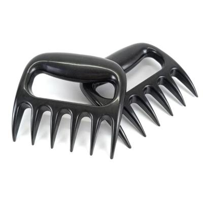 China Easily Cleaned Plastic Sharp Bear Shredder Claws Barbecue Meat Claws For Pulled Meat for sale