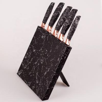 China Viable Marble Series Kitchen Knife Set Kitchen Storage Casual Tool for sale