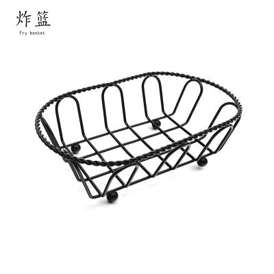 China Viable Wholesale Price Potato Frying Fries Rack Chip Basket Metal Iron Material Colanders And Strainers Quality for sale