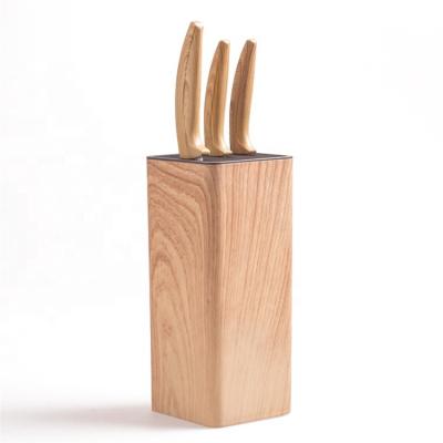 China Viable high quality wholesale cheap ceramic knife set with stand for home use for sale