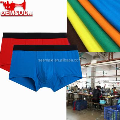 China Breathable Mens Bamboo Underwear Boxer Brand Men Boxer Short for sale