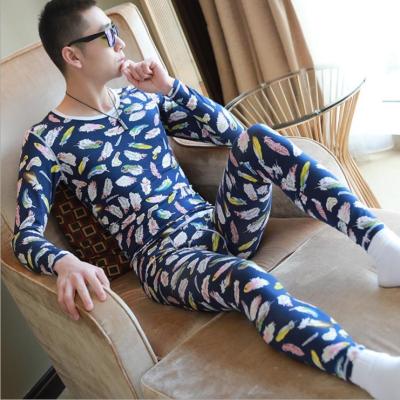 China Sustainable Custom Modal Comfort Skins Long Johns Thermal Underwear Set For Men for sale