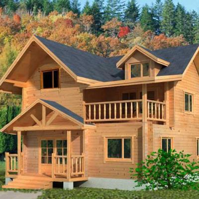 China Modern prefabricated wooden house for living 2021prefabricated house for sale