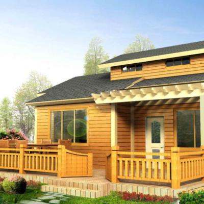 China Modern Custom Made Modern Wood Cabin One Floor Prefab Garden Garden Size Wood Home for sale