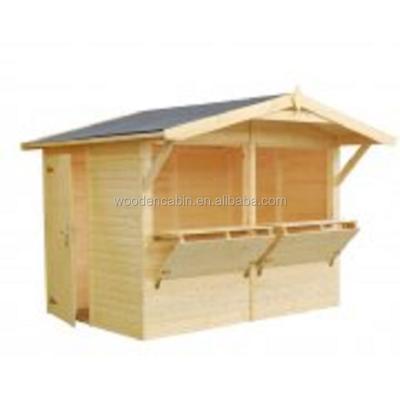 China outdoor wooden parking lot food kiosk booth with cheap price for sale