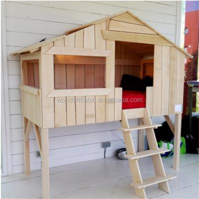 China Easily Assembled Professional Supply Low Price Wooden Play House , Crib House for sale