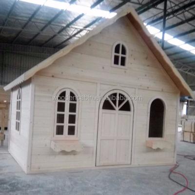 China Car Park Australia Standard Luxury Outdoor Child Play Wooden House for sale