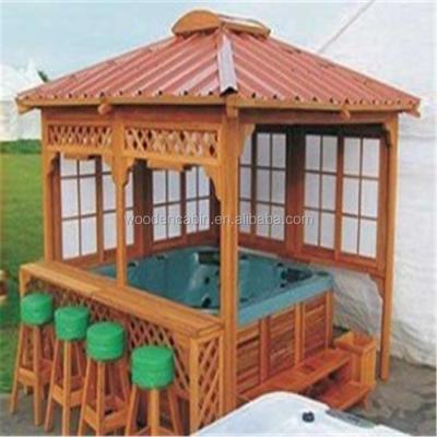 China Promotion Outdoor Garden Chinese Gazebo With Low Price for sale