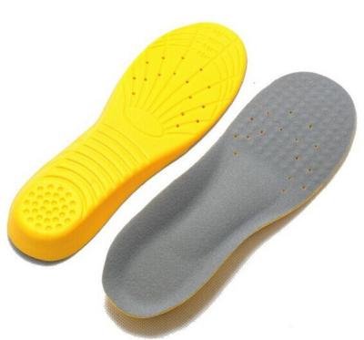 China Foot Massage Memory Foam Insole Absorbing Pressure With Comfortable Arch Design Breathable Sport Insoles Massage Foot Protection for sale