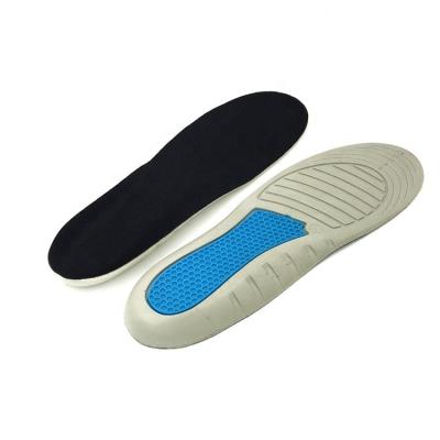 China Pressure Absorbing Foot Massager PU Foam Massage Insoles With Arch Design Comfortable Sports Memory Insoles For Heel Pain for sale