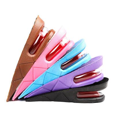 China High Quality Gel PVC Height Increase Shoe Increase Boots Inserts Half Height Increase Shoe Insole For Shoes for sale