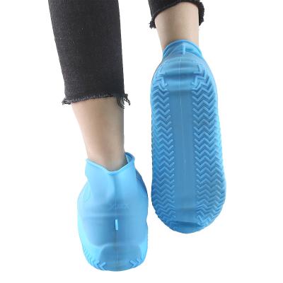 China Lightweight Reusable Silicone Waterproof Shoe Covers NO-Slip Silicone Rubber Shoe Protectors for KidsMen and Women for sale