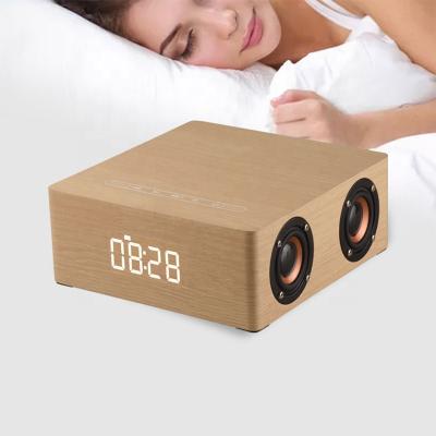 China No BT Wireless Wooden Speaker Indoor Boombox Sound Bar for sale