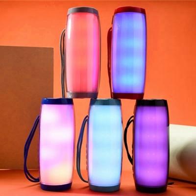 China Wireless Charger For Hot Sale TG157 LED Amazon Mobile Phone Lighting Portable Waterproof Speaker Outdoor Subwoofer With Bass Wireless Speakers for sale