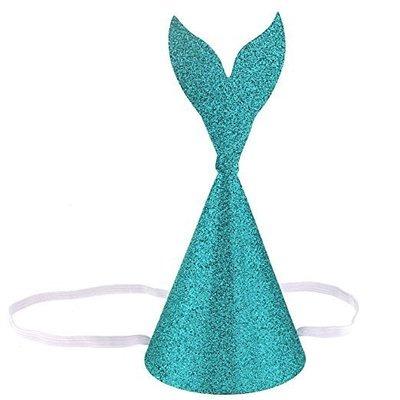 China New Products Party Decorations Mermaid Tail Party Hats Birthday Crown Hats For Kids Adults Party Decorations Supplies Mermaid Party Supplies for sale