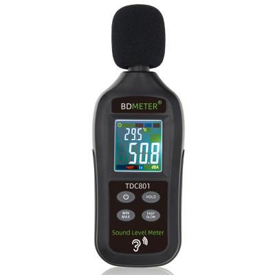 China Electrical Test Equip Sound Level Meter with International Standard Digital Sound Level 30db-130db with A/C Sensor for OEM and ODM for sale