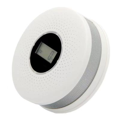 China Home Security.Office Establishing Digital LED Light With CO Detector With Household For Gas Tester Smoke Fire Smoke Detector LCD Display for sale