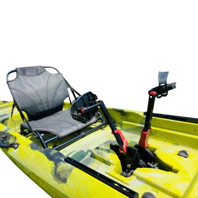 China Long lifespan discount factory price one person using outdoor water playing inflatable fishing and seat kayak for sale for sale