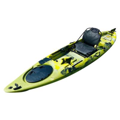 China Factory direct water supply price outdoor use to fish and play water color OEM single seat inflatable kayak for sale