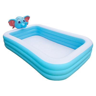 China Outdoor Use Outstanding Quality Stable Enjoying Water Fun Playing Water Party Water Joy Usage Fits Inflatable Outdoor Kid Safe Pools for sale