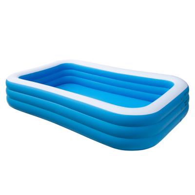 China Hot Style YUNDA Environmental Factory Blue Color New Direct Supplier Playing Wholesale Inflatable Water Pools for sale