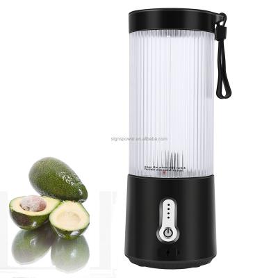 China Car 450ml fruit juicer mini USB electric juicer smoothie juicer rechargeable portable electric cup handheld blender for sale