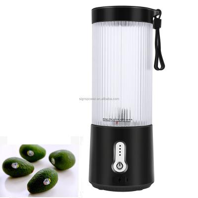 China Car 450Ml Fruit Juicer Mini USB Portable Blender USB Rechargeable Portable Electric Blender for sale