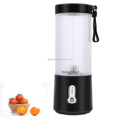 China 450ml Car Smoothie Maker Blender Machine Sports Bottle Multifunctional Portable Blender Juicer for sale