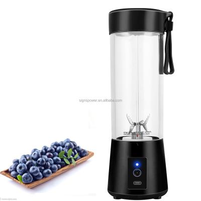 China Factory Wholesale Best Car Upgraded 400Ml Minifresh Quick Portable Mini Juice Blender for sale