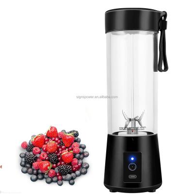 China Popular Car Factory Design Safety Wholesaler 400ml Portable Kitchen Appliances Blender for sale