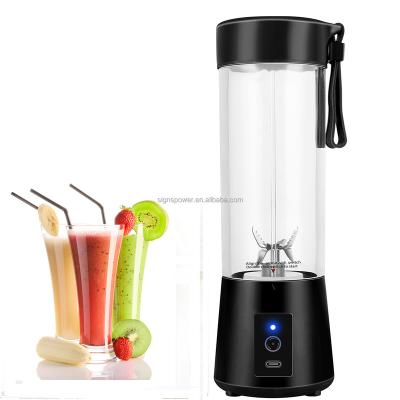 China 2021 Car Portable Usb Type C Portable Blender Cup Juicer For Personal Use Home Drinking Blender Portable Blender for sale