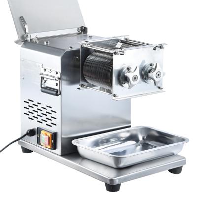 China Commercial Hotels Automatic Electric Breast Fillet Fresh Meat Beef Pork Chicken Slicer Slicing Cutter Slicing Machine for sale