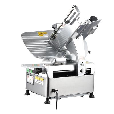 China Hotels Stainless Steel Electric Vertical Commercial Automatic Cheese Slicer Mutton Meat Ham Frozen Meat Slicer Slicing Machine for sale