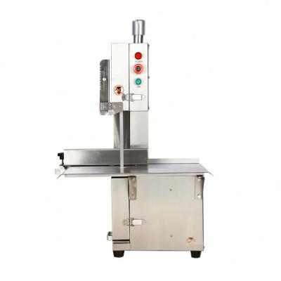 China Industrial Commercial Electric Frozen Meat Steak Fish Pork Cows Meat Bone Meat Strip Saw Cut Cutter Machine Equipment for sale