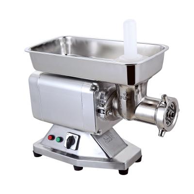 China Commercial Frozen Meat Grinder Grinding Machine 12 22 0.85Kw 1.1Kw Hotels Table Top Stainless Steel Electric Mincing Grinder for sale